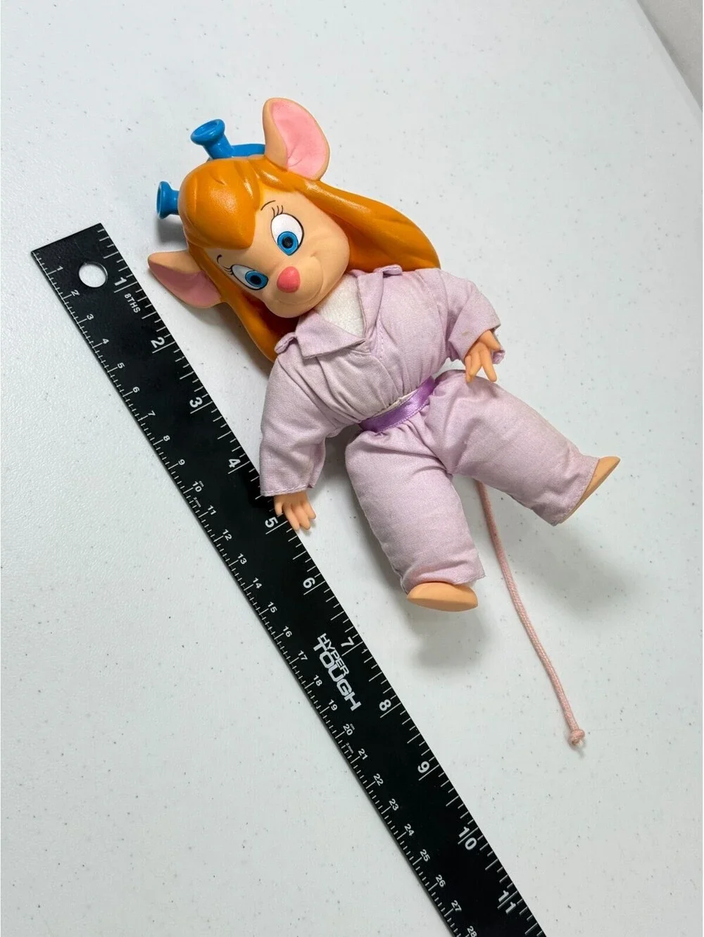 Vintage Disney Rescue Rangers Gadget Hackwrench Plush 7